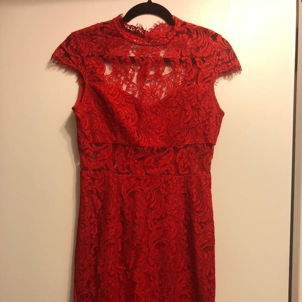 Saylor Lace Mini Dress